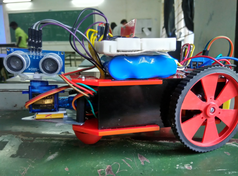 Gesture Controlled Robot